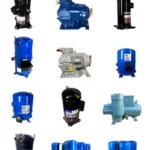 Piston Cooling Compressor Fridge Compressor Model TL4CL Secop Refrigeration Compressor view