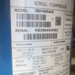 DSH184A4AB 50HZ Refrigerator refrigeration compressor view