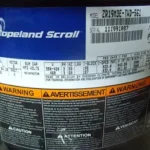 ZR M Air Conditioning Compressor ZR11M3 ZR12M3E ZR16M3 ZR19M3E-TWD-552 Refrigerating Compressor for Copeland Scroll Compressor view