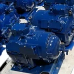 06DR241BCC06C0 7.5ph semi-closed low temperature cold storage piston Marine compressor view