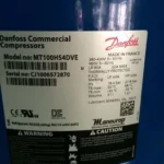 MTZ100HS4AVE MTZ100HS4DVE MTZ100HS4VE reciprocating hermetic refrigerant motor-compressor view