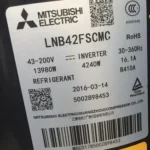 LNB53FCAMC Direct Current = DC Inverter Compressor for MITSUBISHI ELECTRIC Compressor view