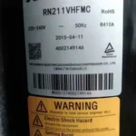 RN220VHSMT/RN125VHSMT RN220VHSMT RN096VHSMT Rotor compressor Hermetic MITSUBISHI ELECTRIC compressor for Copleland compressor view