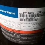 VP137KSE-TFP-522/VP120KSE-TFP-522 Scroll compressor Hermetic refrigerant compressor for Copleland compressor view