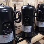 Compressor,Model:QXAH-E265H050,R410A,220-240V,50Hz,1Ph,USED WITH WALL TYPE 24566BTU/H Refrigeration Compressor view