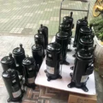 Compressor,Model:C-SBN303H8A 380-415VAC50Hz3 PH,RLA 7.9ALRA48 51AREF.R407COILFV68SSANYO refrigeration compressor view