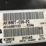 AKA4460YXD 1ph 208-230v 50/60hz Compressor for Tecumseh Compressor view