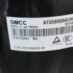 ATQ580D66UNT 230v180hz R410a Rotary Refrigeration Compressor for GMCC Compressor view
