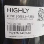 Rotary Compressor WHP18000ASC3C9EQ 380V R410A Highly WHWP09800RCC-C8EU Refrigeration Compressor view