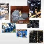 ZF09K4E-TFD-556 3HP of low temperature refrigeration compressor view