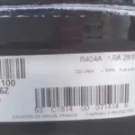 CAJ2446Z 220-240v R404a 50hz Refrigeration Compressor view