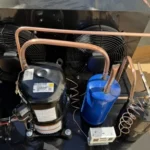 AWA2479ZXD 2 HP R404A 220V/1PH AJ7494Z-XD3A Refrigeration Condensing Unit for Commercial Frozen Cold Storage Facilities. view