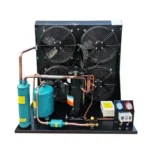 YM132E1G-100 Condensing Unit Low-temperature Open Scroll Air-cooled Refrigeration Unit for Cold Storage view